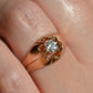 Warm Vintage Old Mine Belcher Ring