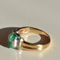 Verdant Vintage Emerald Ring