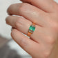 Verdant Vintage Emerald Ring