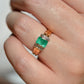 Verdant Vintage Emerald Ring
