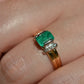 Verdant Vintage Emerald Ring