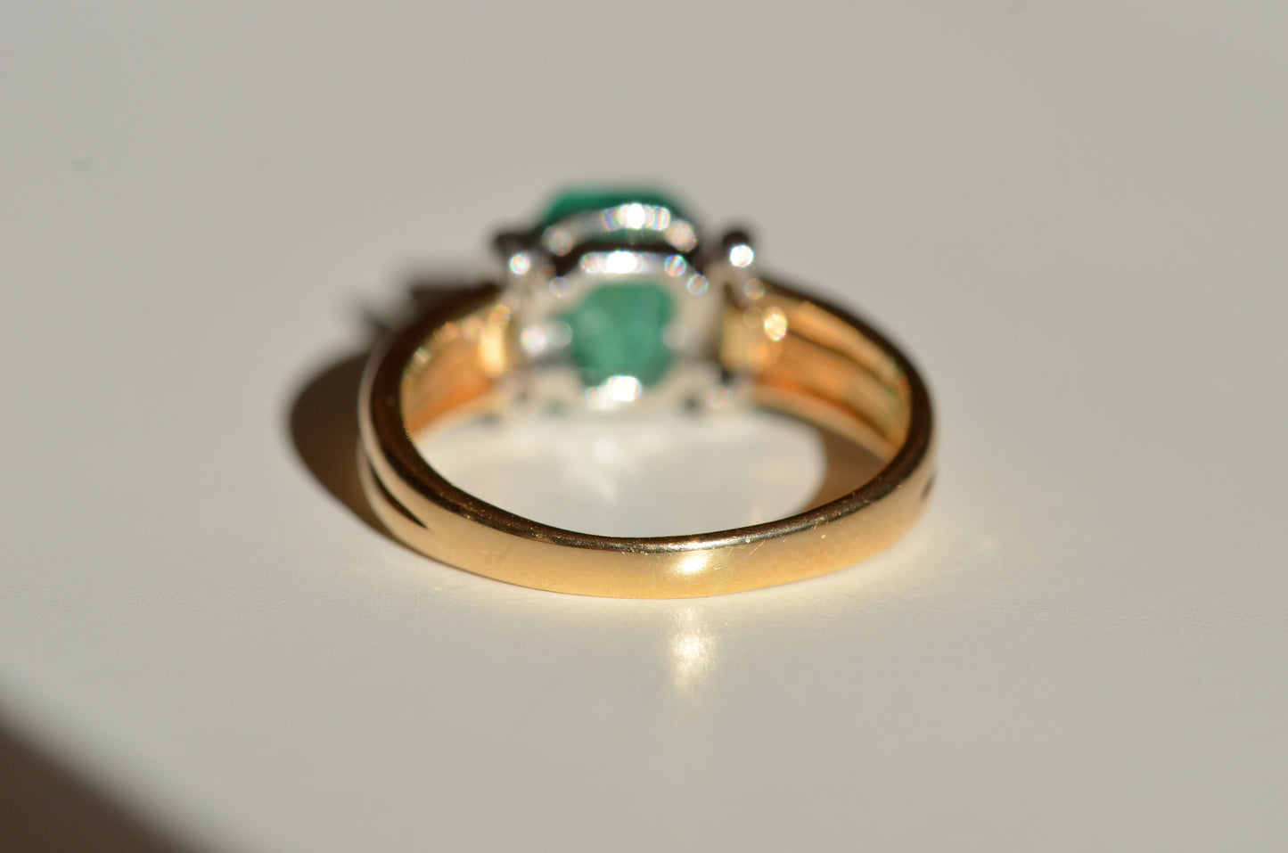 Verdant Vintage Emerald Ring