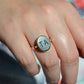 Engraved Antique Bloodstone Signet Ring TA