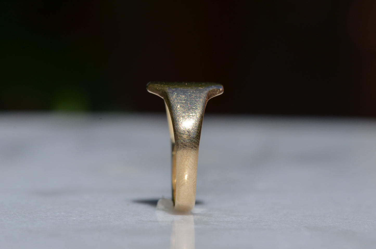 Blocky Vintage Signet Ring