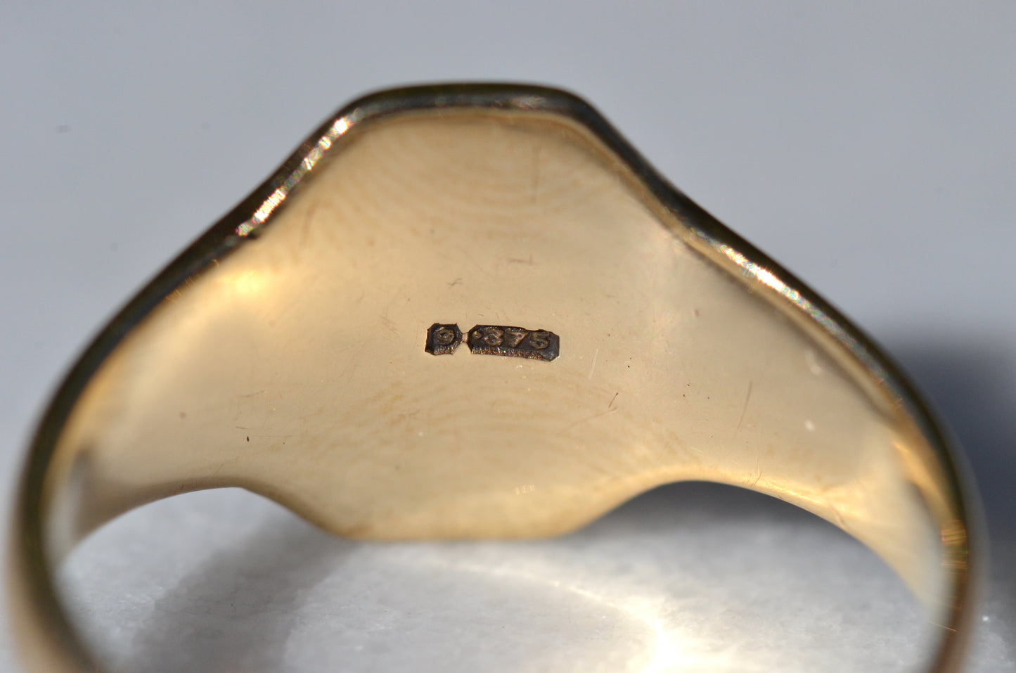 Blocky Vintage Signet Ring