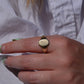 Blocky Vintage Signet Ring