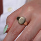 Blocky Vintage Signet Ring