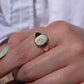 Blocky Vintage Signet Ring