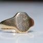 Blocky Vintage Signet Ring