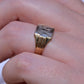 Chic Square Vintage Signet Ring HO