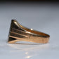 Chic Square Vintage Signet Ring HO