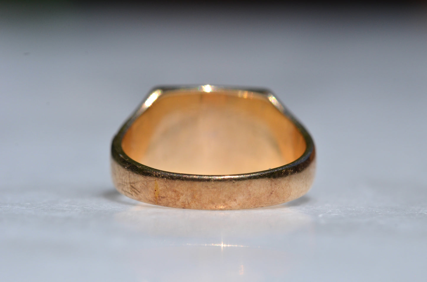 Chic Square Vintage Signet Ring HO