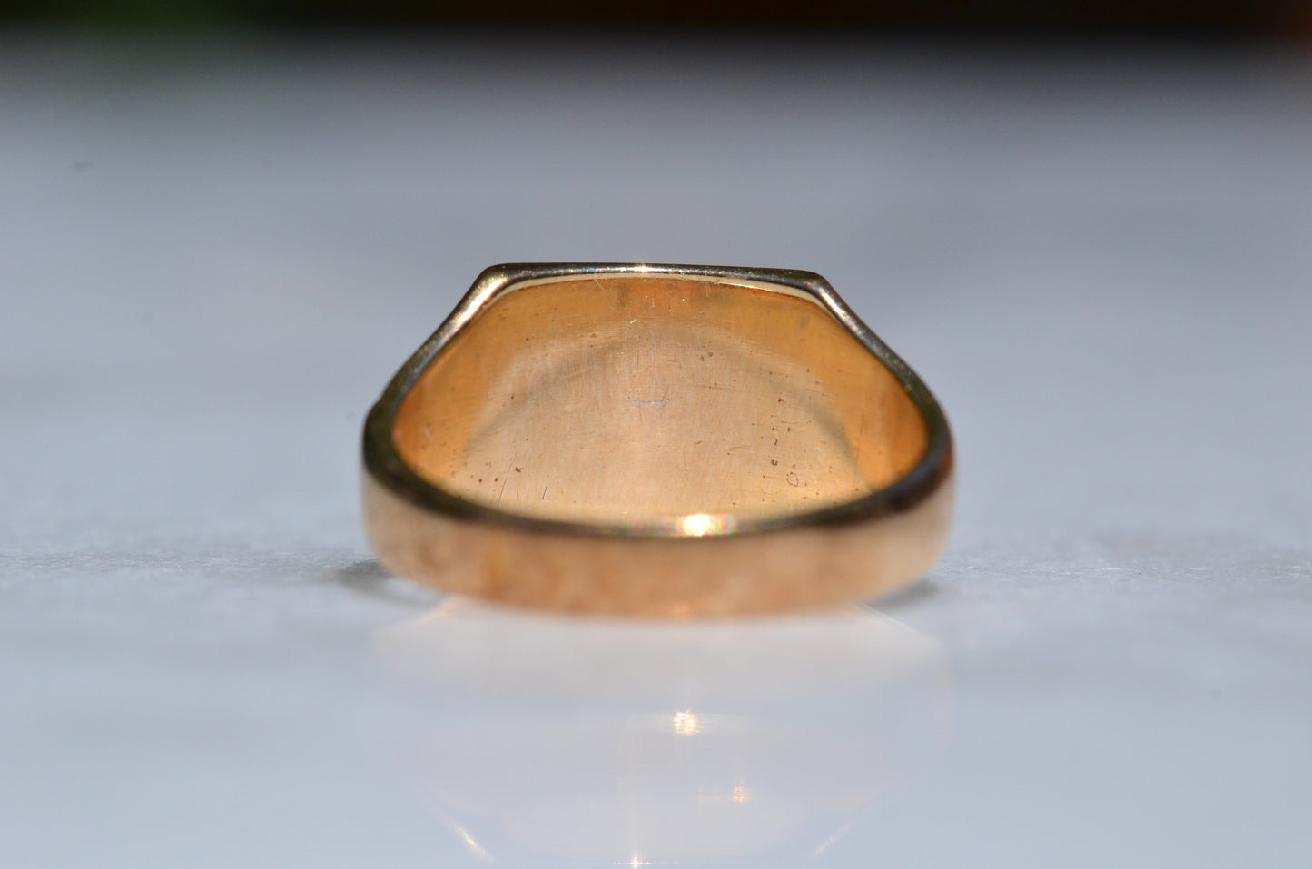 Chic Square Vintage Signet Ring HO