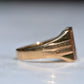 Chic Square Vintage Signet Ring HO