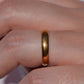 Dreamy Antique 22k Band Ring 1882 7.5