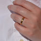 Dreamy Antique 22k Band Ring 1882 7.5