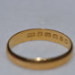 Dreamy Antique 22k Band Ring 1882 7.5