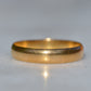 Dreamy Antique 22k Band Ring 1882 7.5