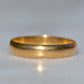 Dreamy Antique 22k Band Ring 1882 7.5