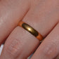 Dreamy Antique 22k Band Ring 1882 7.5