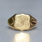 Buttery Vintage Shield Signet WH