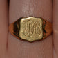 Buttery Vintage Shield Signet WH