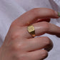 Buttery Vintage Shield Signet WH