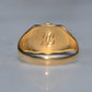 Buttery Vintage Shield Signet WH