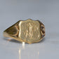 Buttery Vintage Shield Signet WH