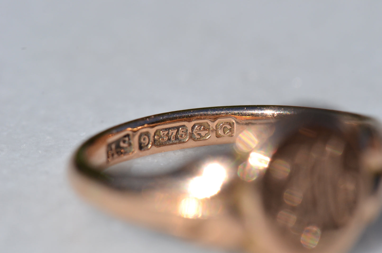 Warm Near-Antique Signet Ring FM