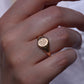 Warm Near-Antique Signet Ring FM