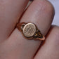 Warm Near-Antique Signet Ring FM