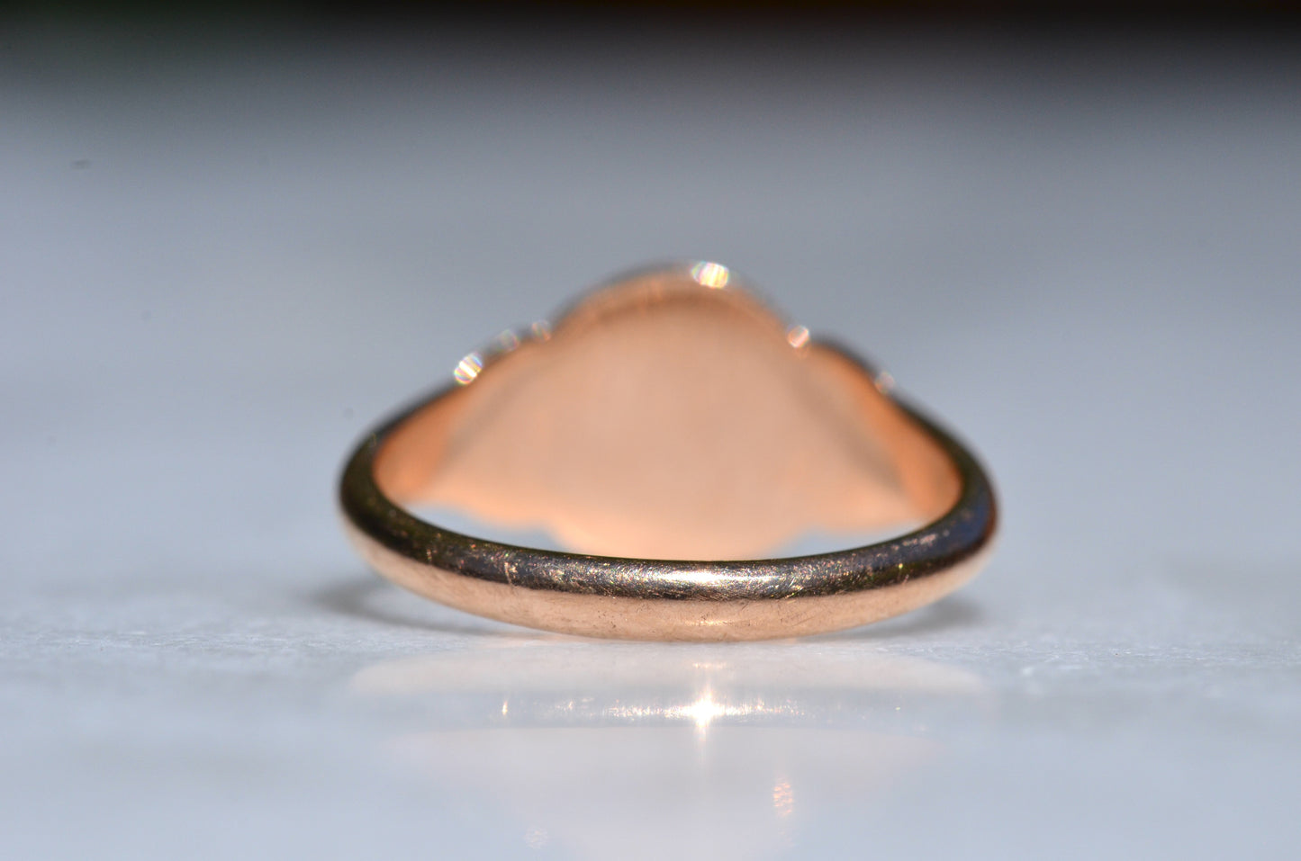 Warm Near-Antique Signet Ring FM