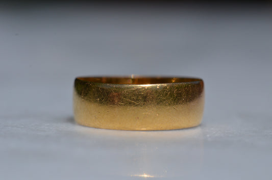 Rich Antique 22k Band 1917 7.75