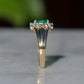 Vibrant Vintage Emerald Ring