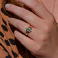 Vibrant Vintage Emerald Ring