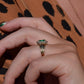 Vibrant Vintage Emerald Ring