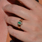 Vibrant Vintage Emerald Ring