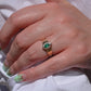 Vibrant Vintage Emerald Ring