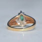 Vibrant Vintage Emerald Ring