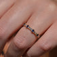 Dainty Estate Sapphire and Diamond Ring