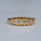 Chunky Antique Five Diamond Band