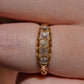 Chunky Antique Five Diamond Band