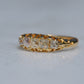 Chunky Antique Five Diamond Band