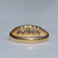 Chunky Antique Five Diamond Band