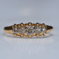 Soft Victorian Five Diamond Band