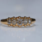 Soft Victorian Five Diamond Band