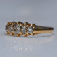 Soft Victorian Five Diamond Band