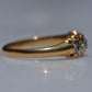 Soft Victorian Five Diamond Band