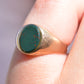 Petite Vintage Bloodstone Signet